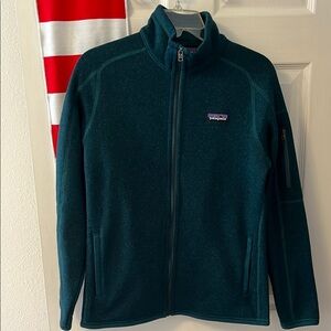 Patagonia Dark Teal Full-Zip Jacket